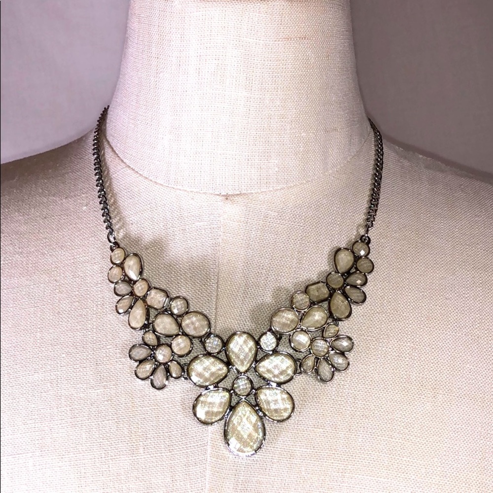 Charming Charlie Opal Jewel Necklace